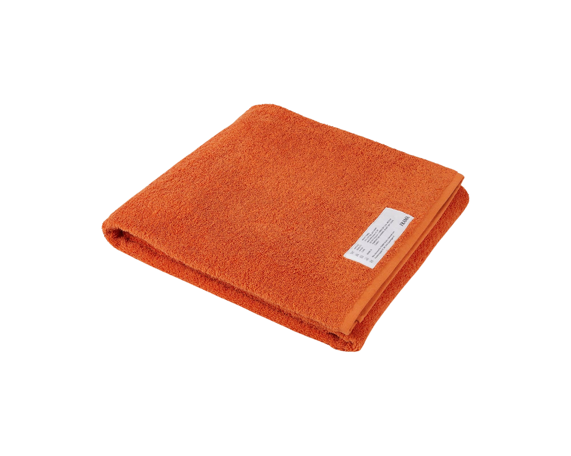 FRAMA - Heavy Towel | Burnt Orange | Bath Sheet Frama
