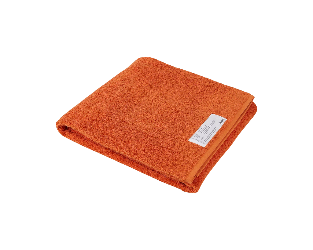 FRAMA - Heavy Towel | Burnt Orange | Bath Sheet Frama