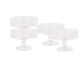 FRAMA - 0405 Stem Glass Set of Four | Clear | Wide Frama
