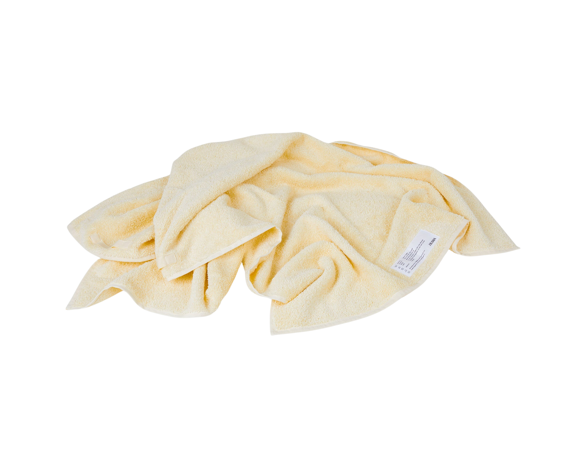 FRAMA - Heavy Towel | Pale Yellow | Bath Towel Frama
