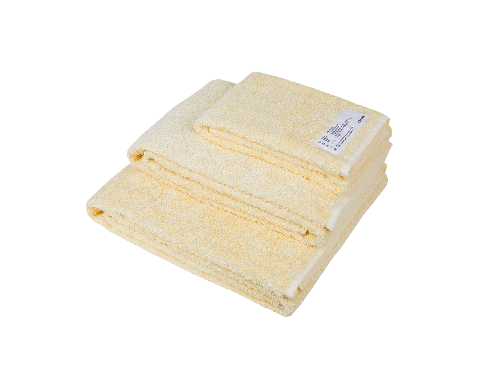 FRAMA - Heavy Towel | Pale Yellow | Bath Sheet Frama