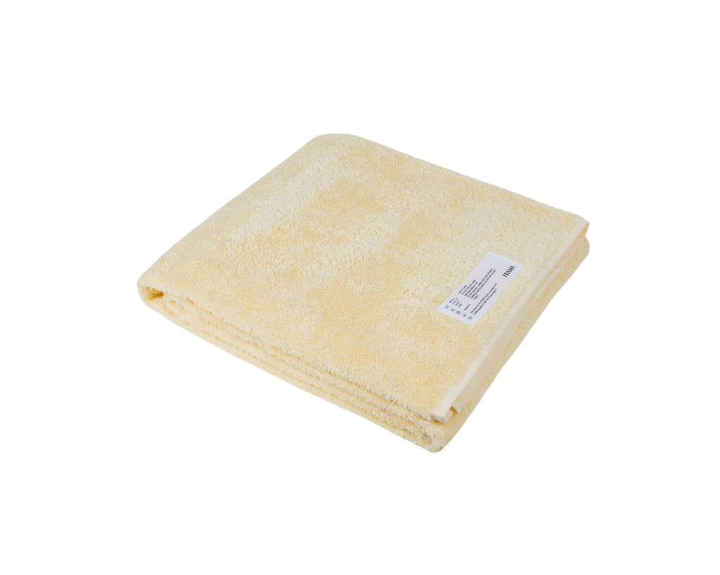 FRAMA - Heavy Towel | Pale Yellow | Bath Sheet Frama