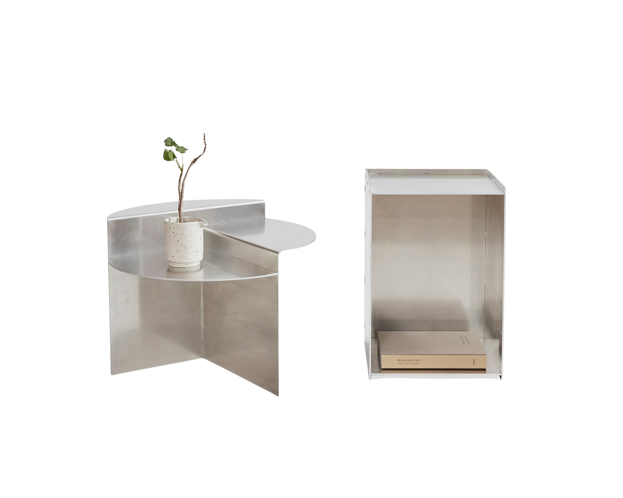 FRAMA - Rivet Side Table | Aluminum