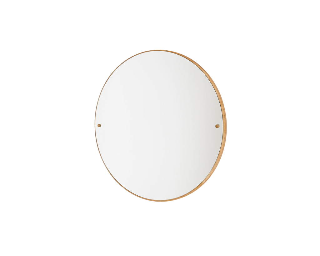 FRAMA - CM-1 Circle Mirror | Natural Oak | Small FRAMA