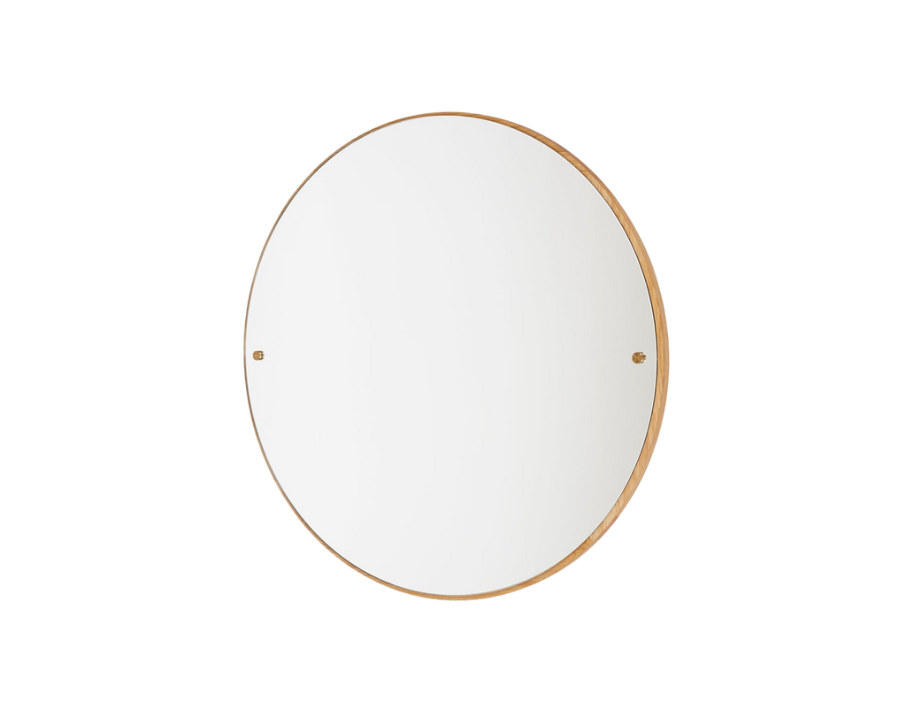 FRAMA - CM-1 Circle Mirror | Natural Oak | Medium