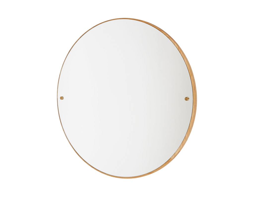 FRAMA - CM-1 Circle Mirror | Natural Oak | Large FRAMA