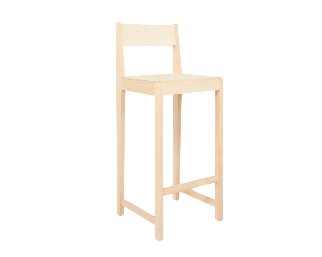 FRAMA - Bar Chair 01 | Natural Birch | H76 FRAMA