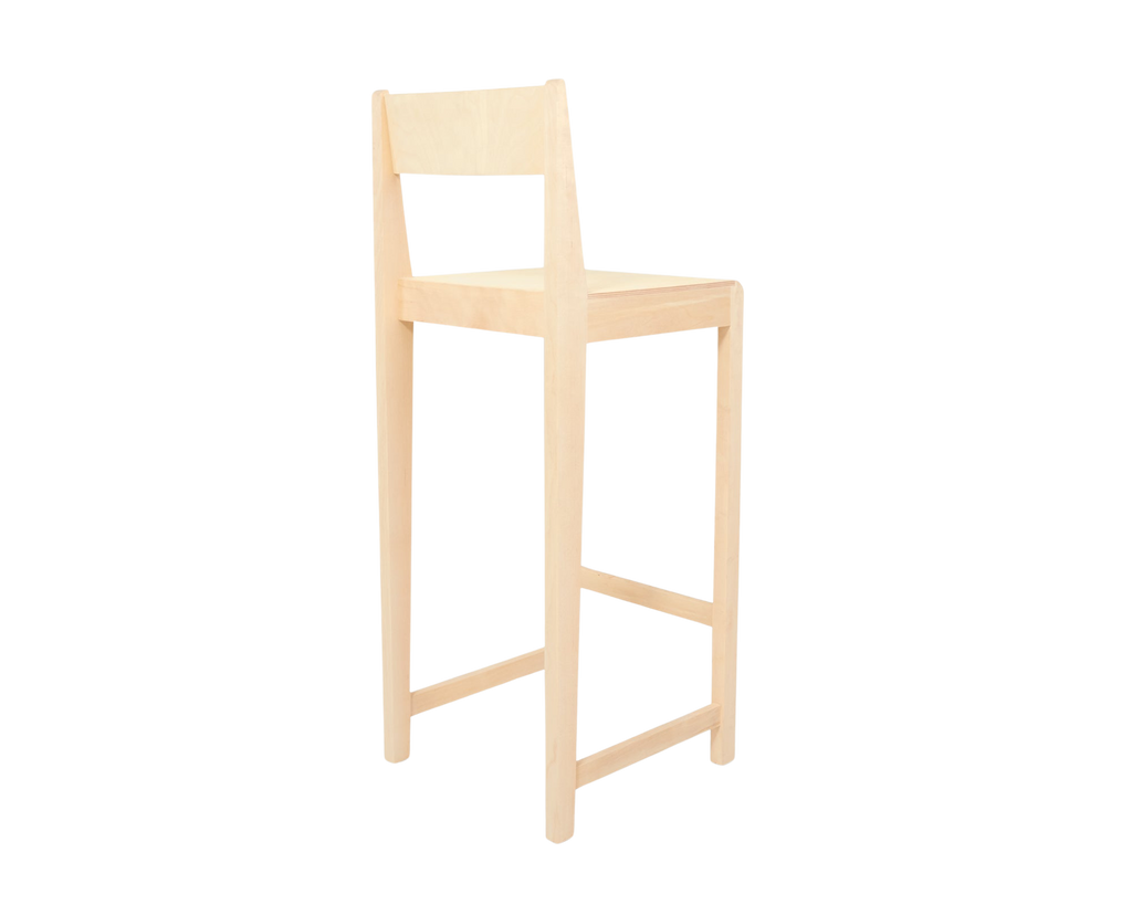 FRAMA - Bar Chair 01 | Natural Birch | H76 FRAMA