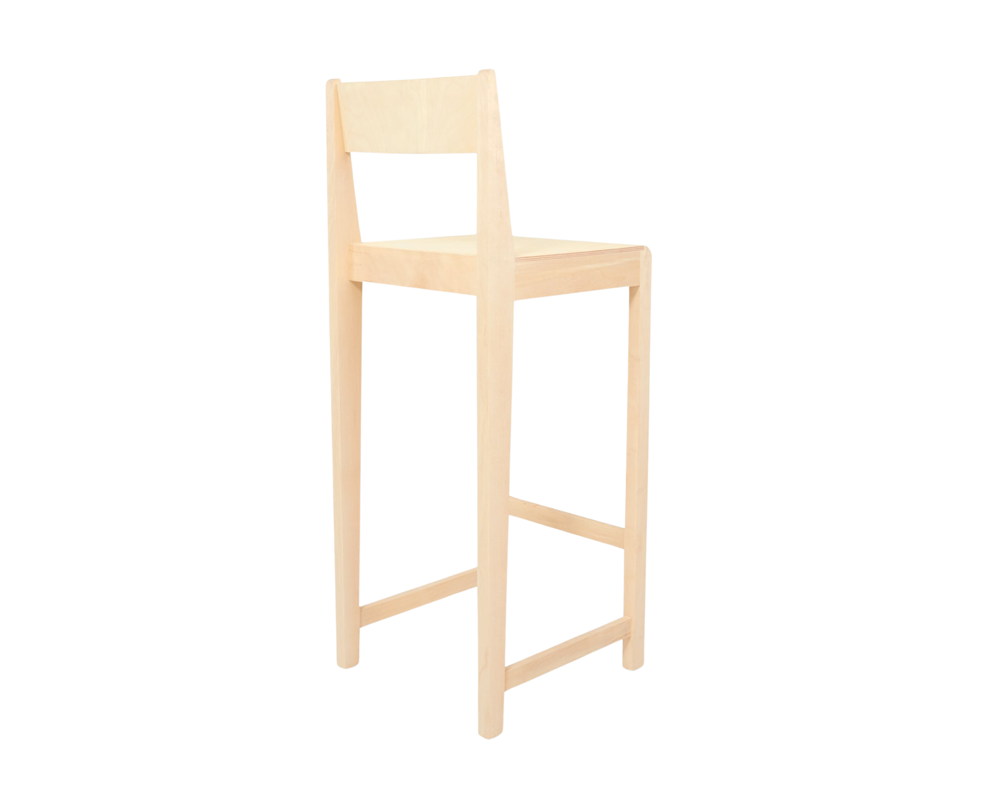 FRAMA - Bar Chair 01 | Natural Birch | H76