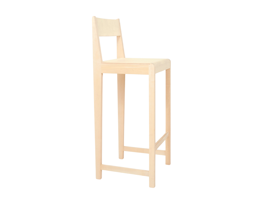 FRAMA - Bar Chair 01 | Natural Birch | H76 FRAMA