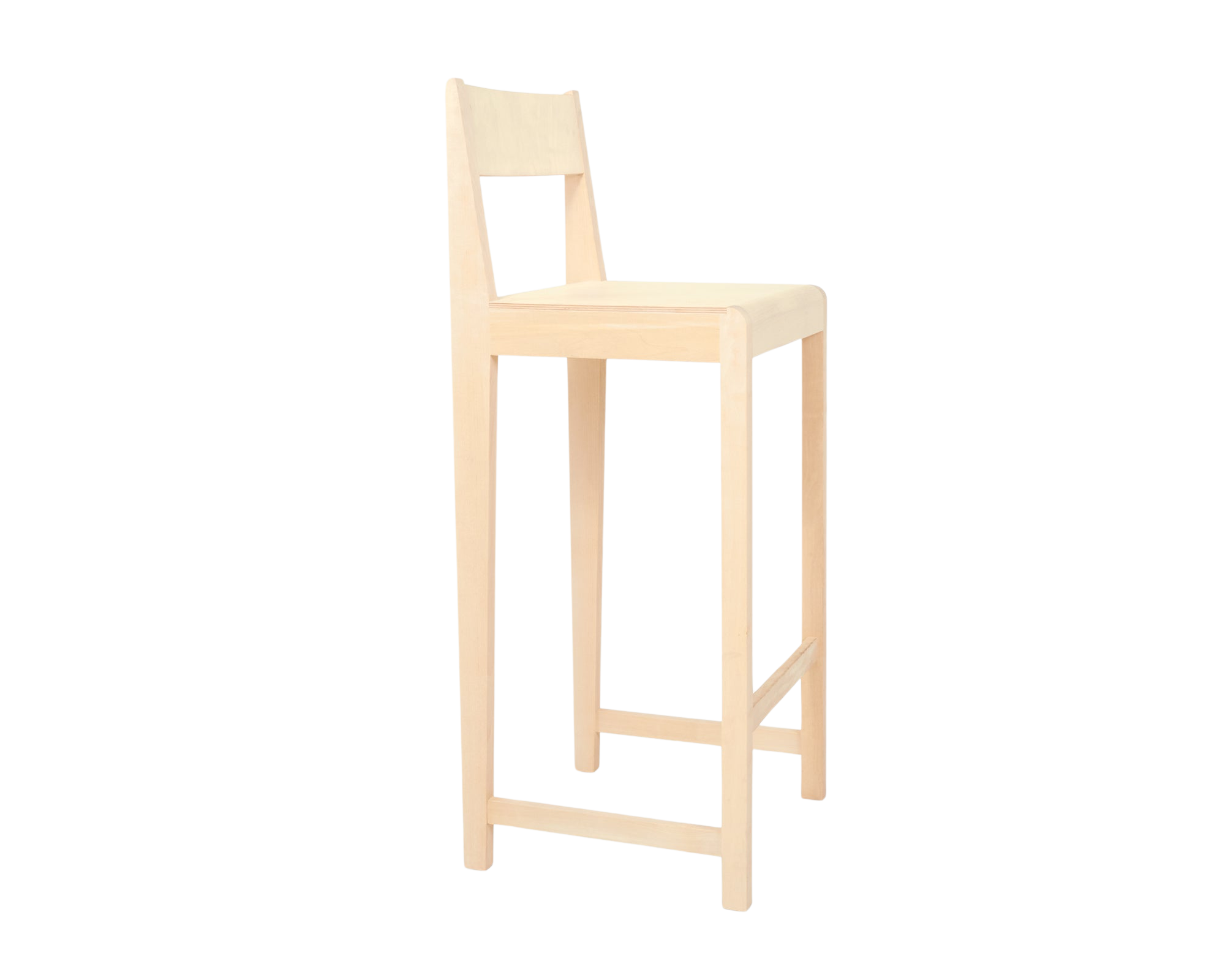 FRAMA - Bar Chair 01 | Natural Birch | H76