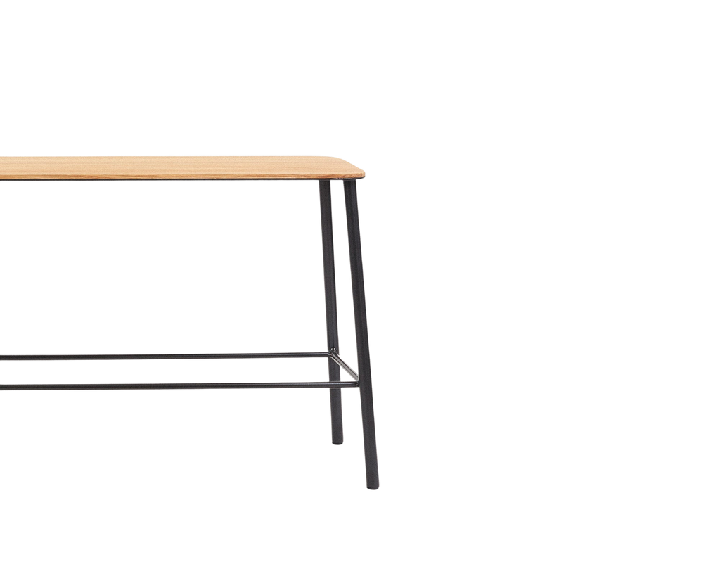 FRAMA - Adam Bench | Black / Oak | L120 FRAMA