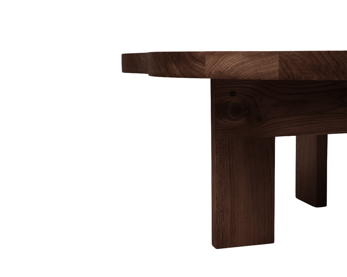 FRAMA - Farmhouse Coffee Table | Dark Oak | Pond