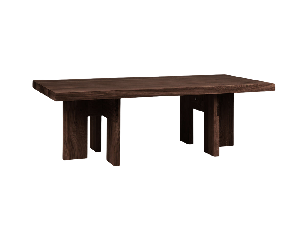 FRAMA - Farmhouse Coffee Table | Dark Oak | Rectangle