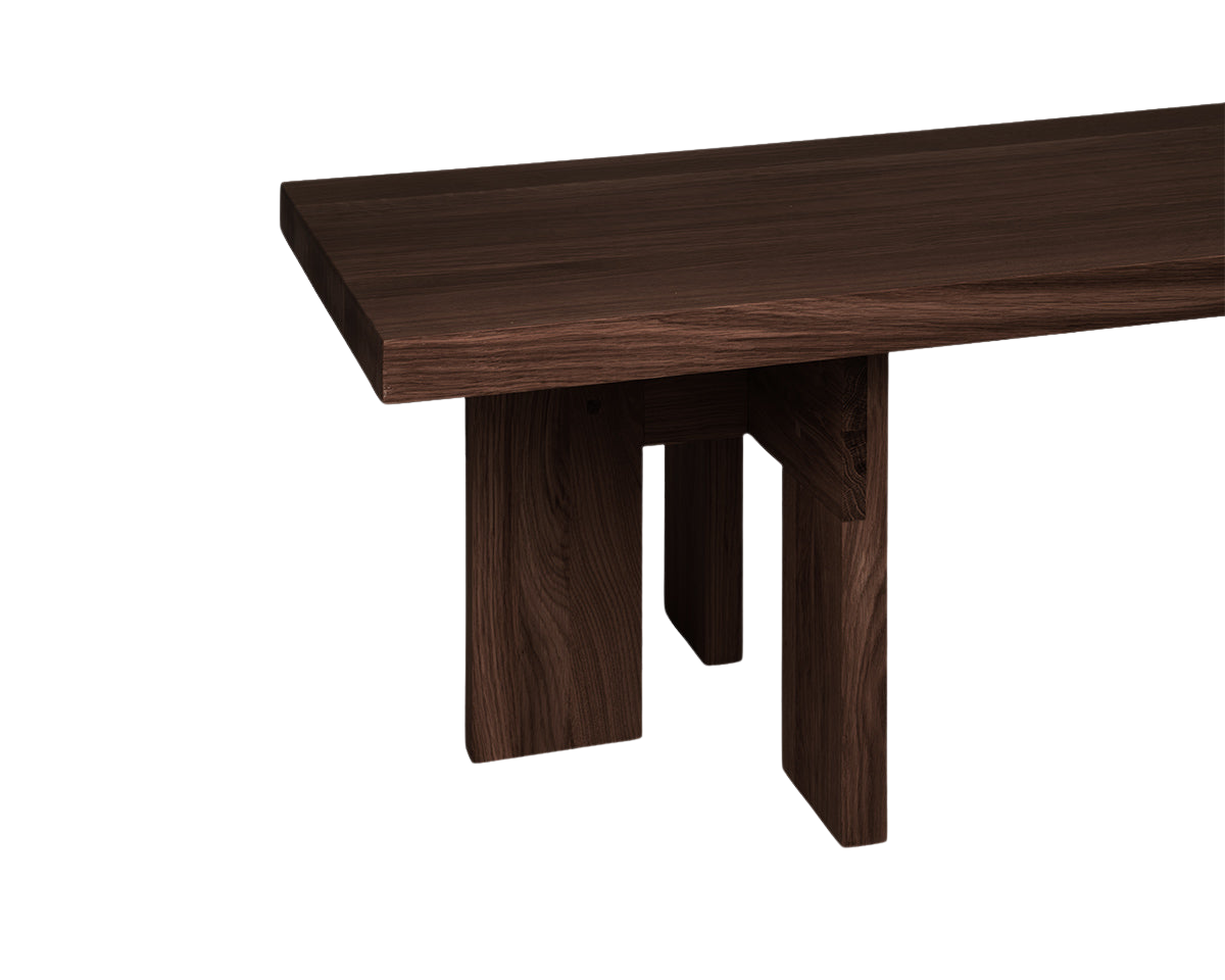 FRAMA - Farmhouse Coffee Table | Dark Oak | Rectangle Frama