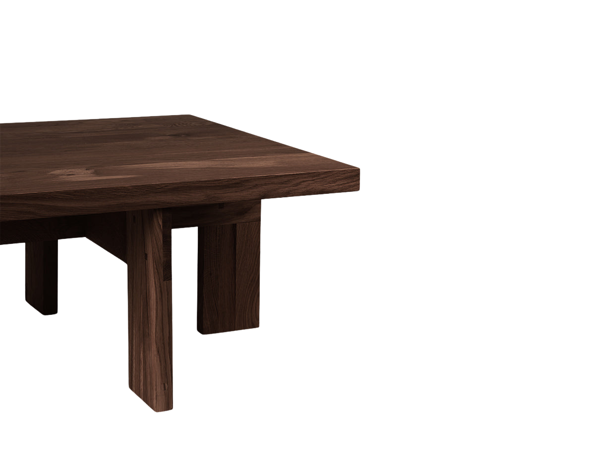 FRAMA - Farmhouse Coffee Table | Dark Oak | Square Frama