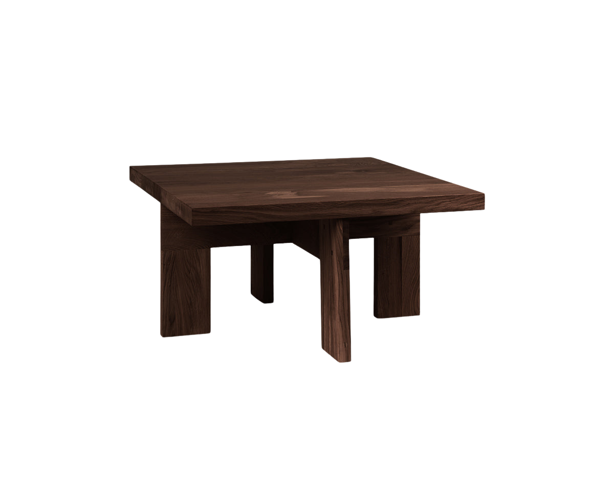 FRAMA - Farmhouse Coffee Table | Dark Oak | Square
