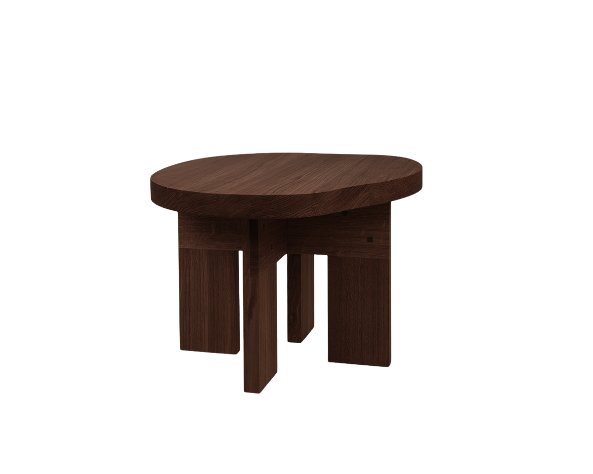 FRAMA - Farmhouse Side Table | Dark Oak | Pond