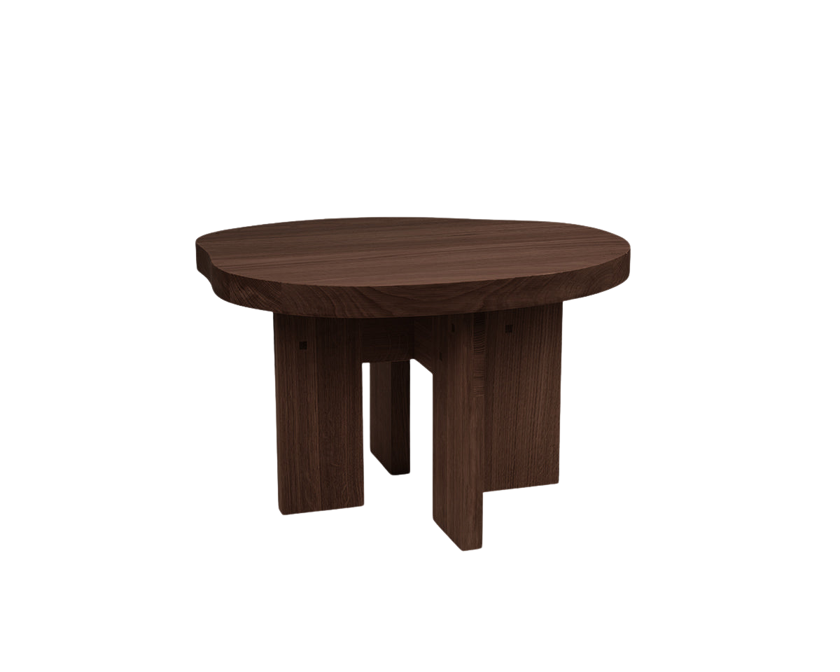 FRAMA - Farmhouse Side Table | Dark Oak | Pond Frama