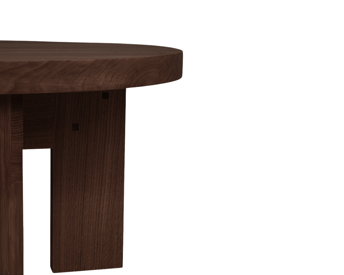 FRAMA - Farmhouse Side Table | Dark Oak | Pond