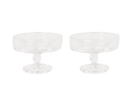 FRAMA - 0405 Stem Glass Set of Two | Clear | Wide Frama