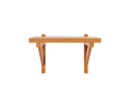 FRAMA - Bracket Shelf | Warm Brown Pine | Small FRAMA