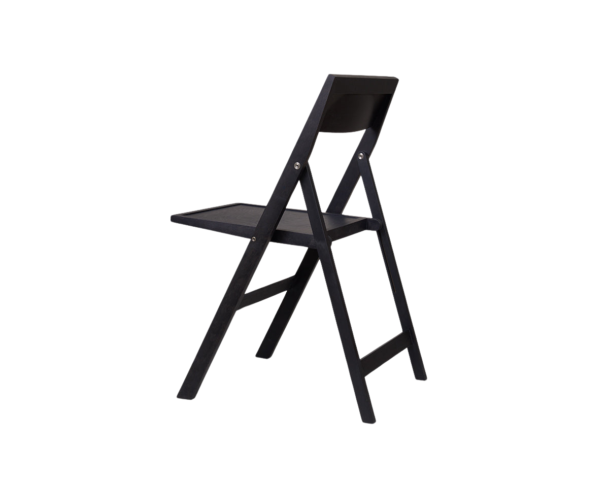 FRAMA - Folding Flat Chair | Ash Black Birch | Reethaus Edition
