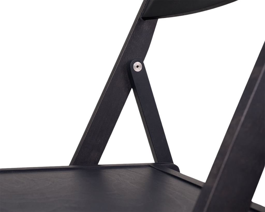 FRAMA - Folding Flat Chair | Ash Black Birch | Reethaus Edition Frama