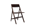 FRAMA - Folding Flat Chair | Dark Brown Birch Frama