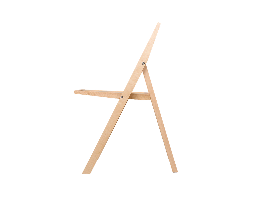 FRAMA - Folding Flat Chair | Natural Birch