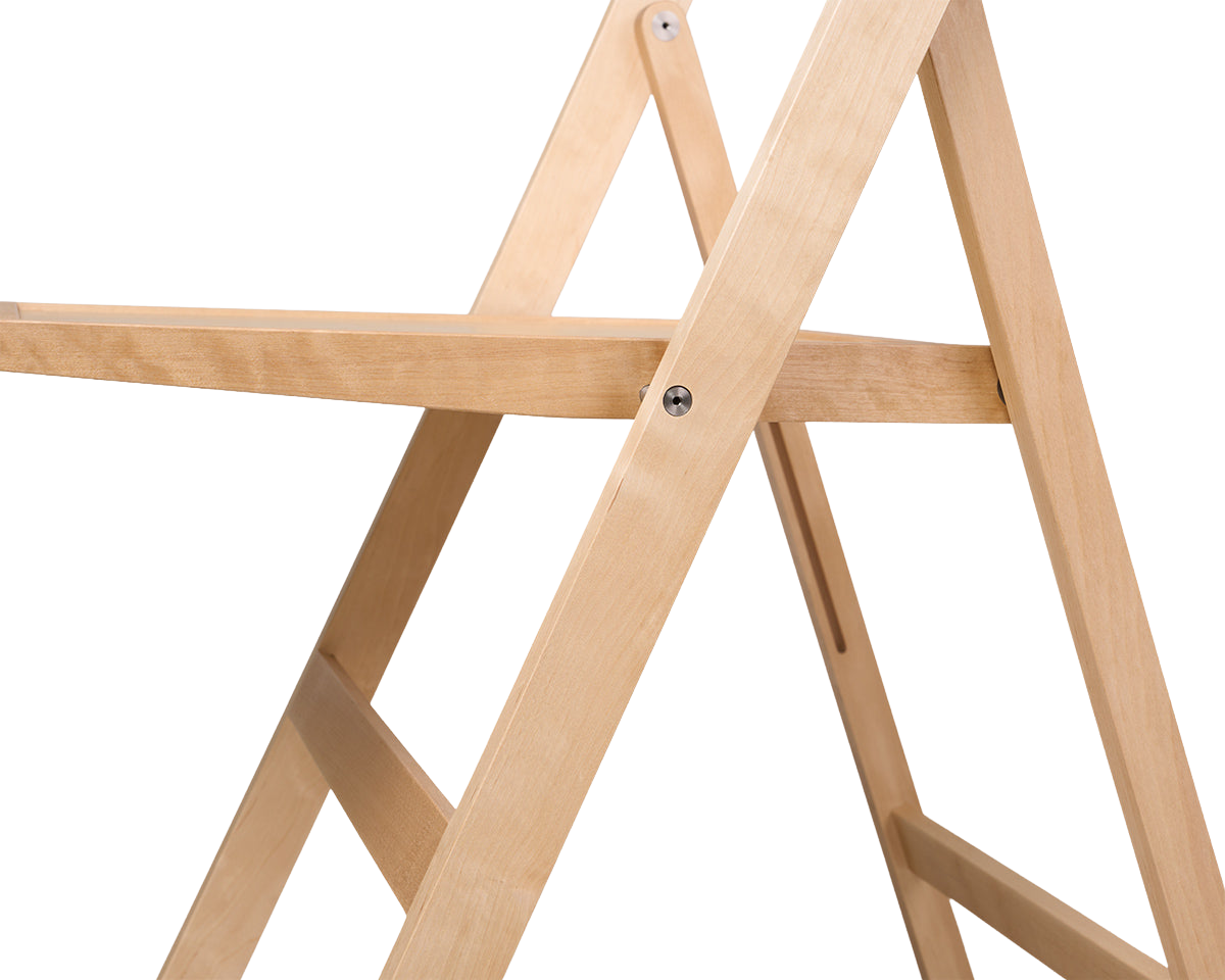 FRAMA - Folding Flat Chair | Natural Birch Frama