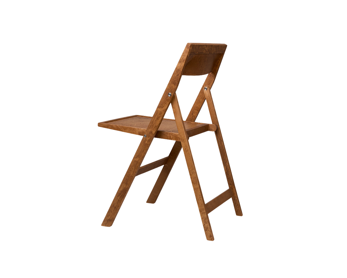 FRAMA - Folding Flat Chair | Warm Brown Birch