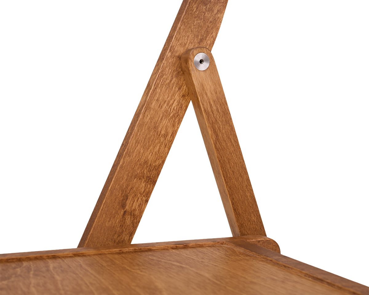 FRAMA - Folding Flat Chair | Warm Brown Birch