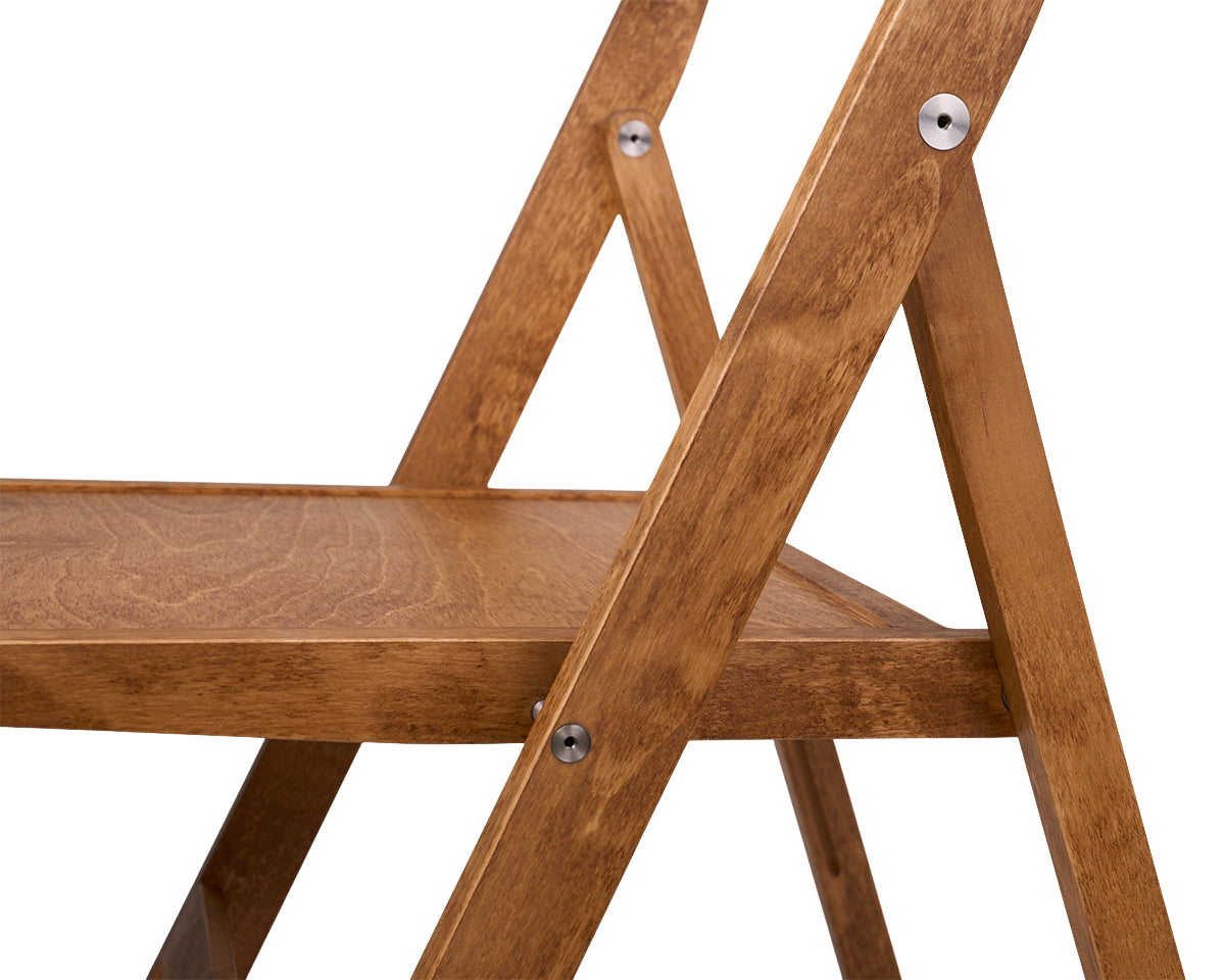 FRAMA - Folding Flat Chair | Warm Brown Birch Frama