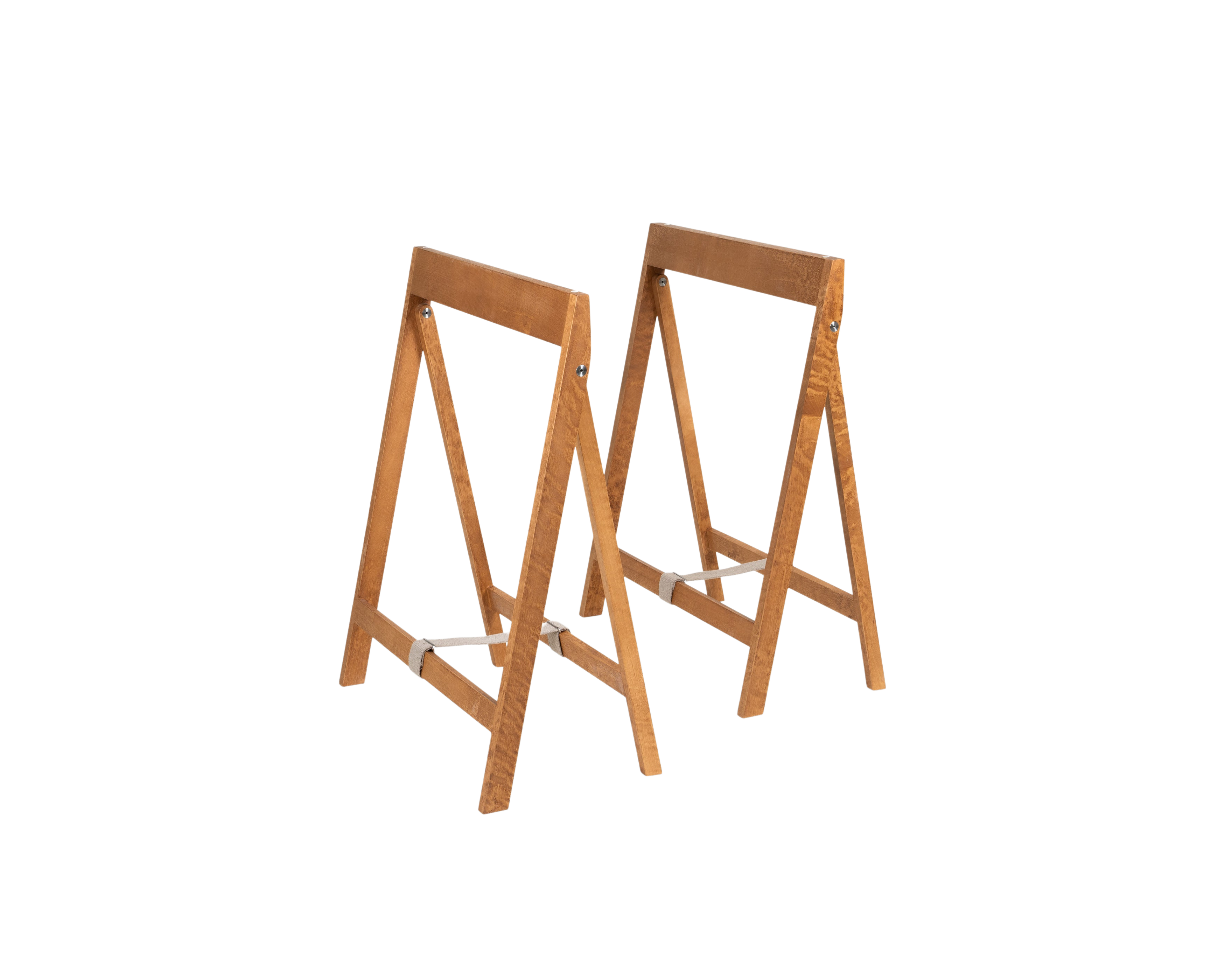 FRAMA - Folding Flat Table Trestles | Warm Brown Birch