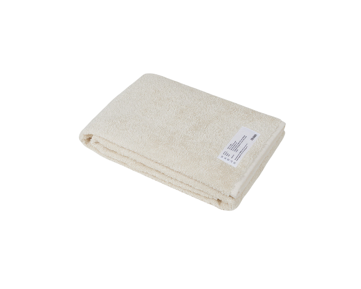 FRAMA - Heavy Towel | Bone White | Bath Towel FRAMA