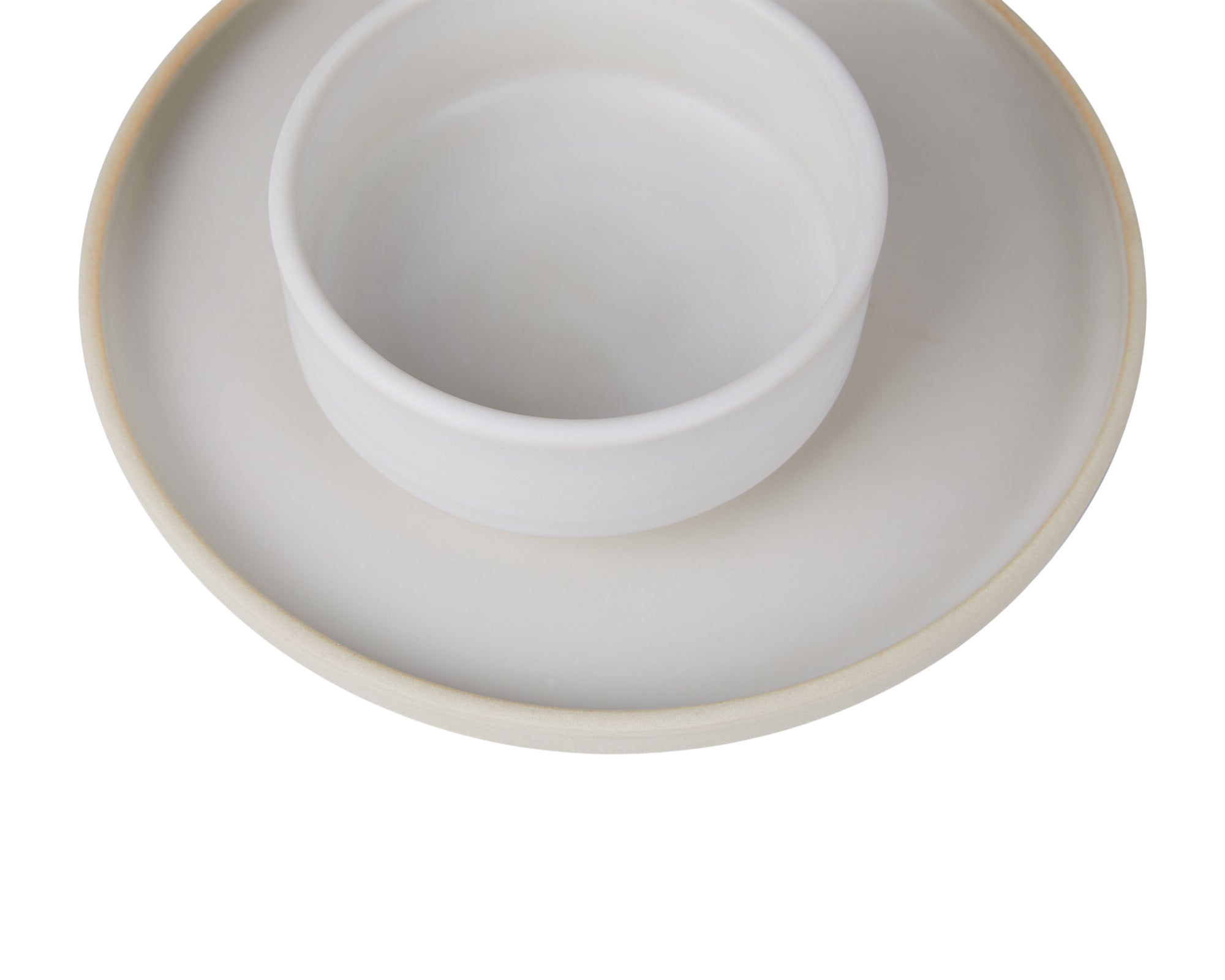 FRAMA - Otto Ceramic Plate Set of Two | Natural | Large Frama