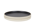 FRAMA - Otto Ceramic Plate Set of Two | Black | Large Frama