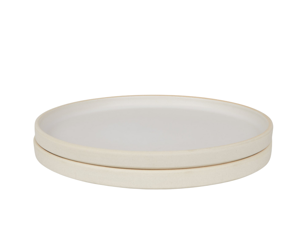 FRAMA - Otto Ceramic Plate Set of Two | Natural | Large Frama