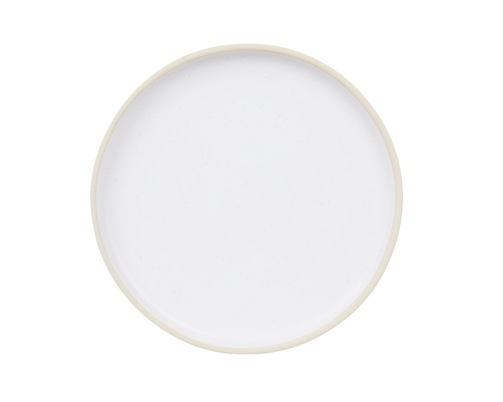 FRAMA - Otto Ceramic Plate Set of Two | White | Large Frama