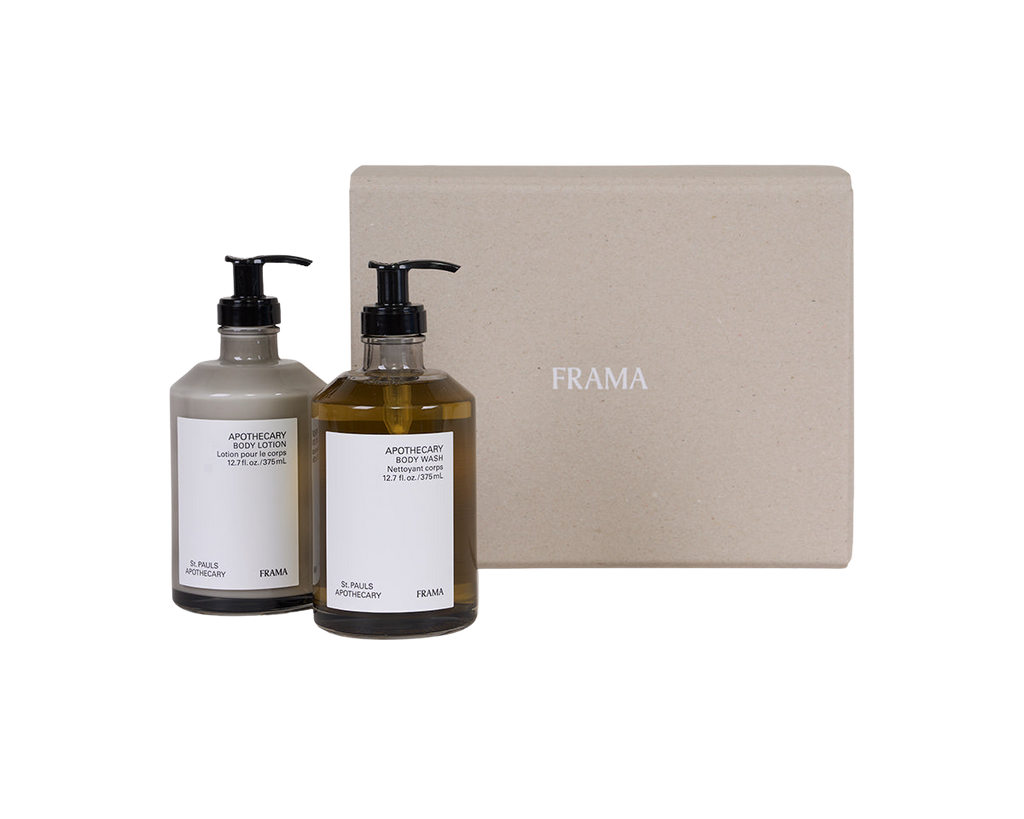 FRAMA - Gift Box: Body Wash + Body Lotion | Apothecary St. Paul's Apothecary
