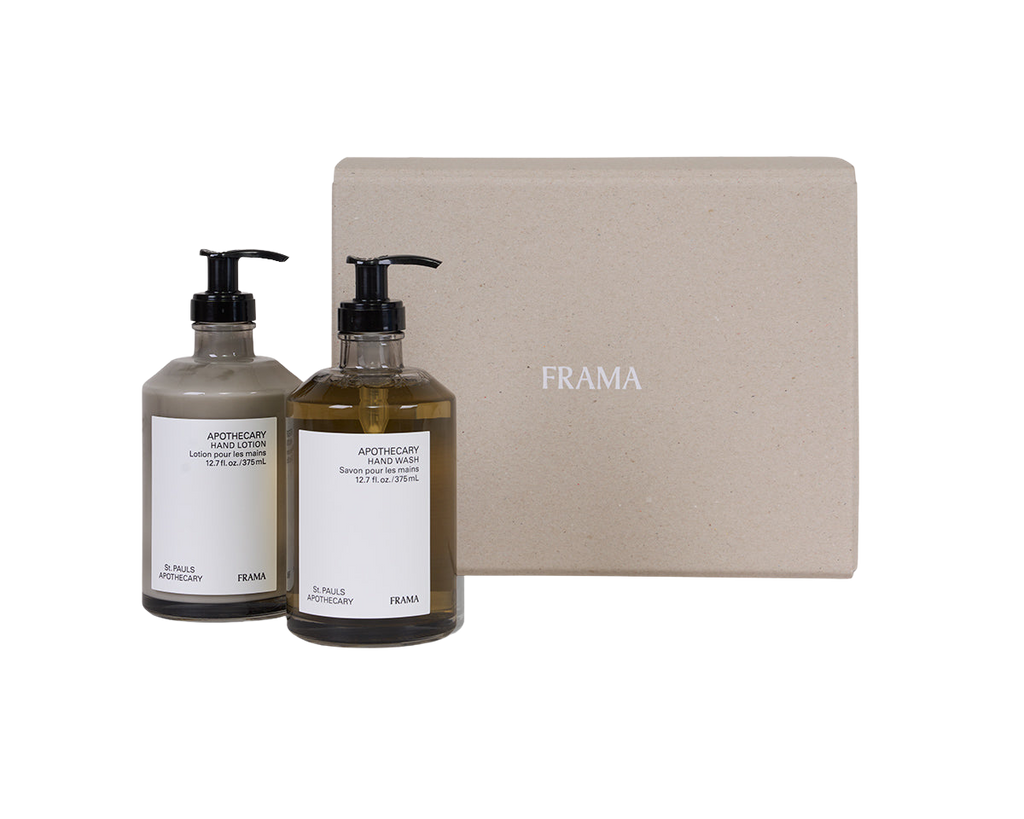 FRAMA - Gift Box: Hand Wash + Hand Lotion | Apothecary St. Paul's Apothecary