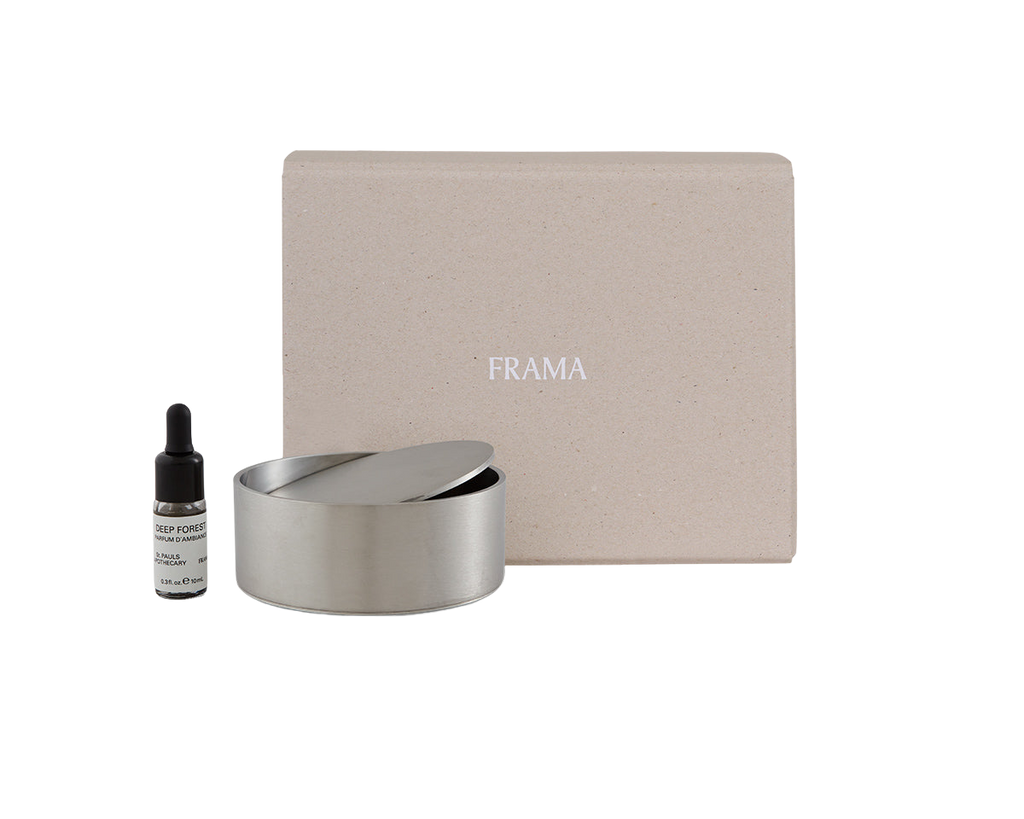 FRAMA - Gift Box: Sphere Oil Diffuser + Oil | Deep Forest St. Paul's Apothecary