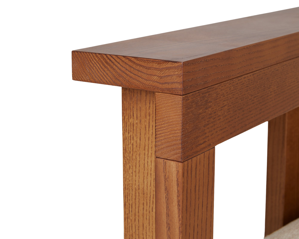 FRAMA - Symmetry Lounge Chair | Ash Wood / Oat Fabric