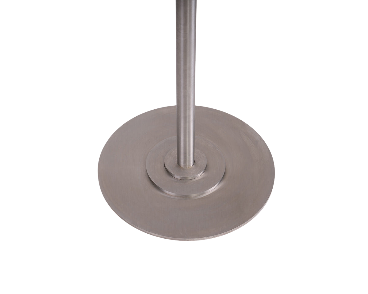 FRAMA - Table 57 | White / Stainless Steel | Ø55