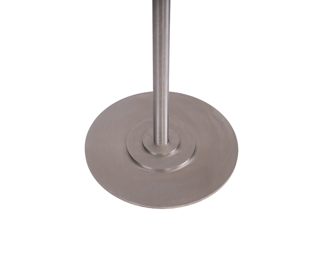 FRAMA - Table 57 | Yellow Limestone / Stainless Steel | Ø55 FRAMA