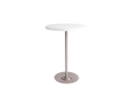 FRAMA - Table 57 | White / Stainless Steel | Ø55