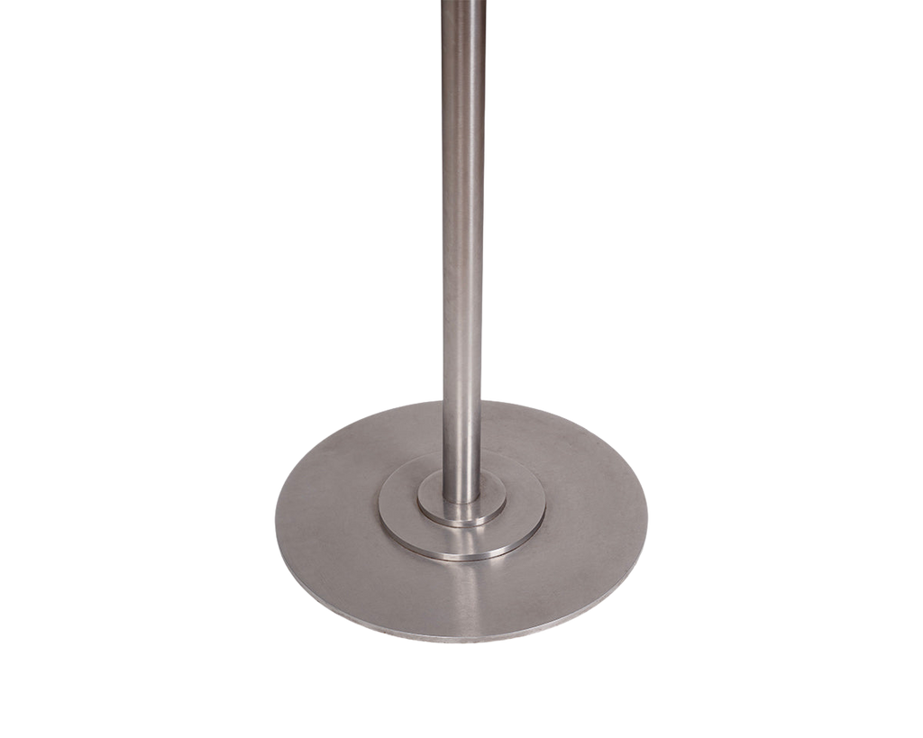 FRAMA - Table 57 | White / Stainless Steel | Ø70