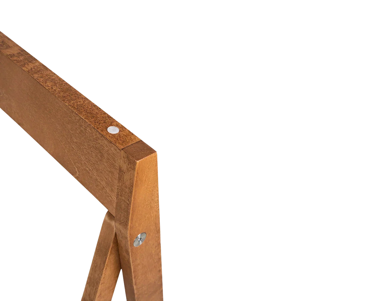 FRAMA - Folding Flat Trestle Table | Warm Brown Birch