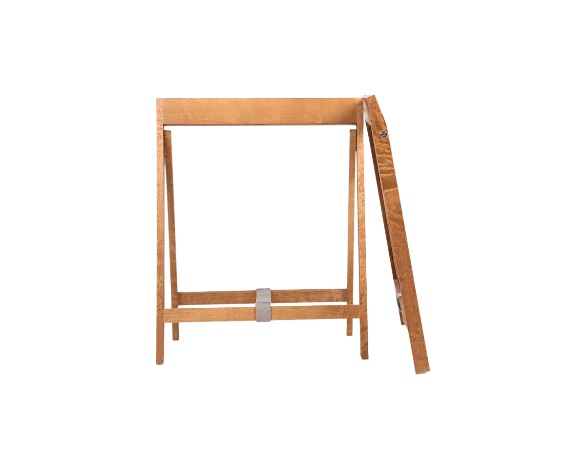 FRAMA - Folding Flat Table Trestles | Warm Brown Birch